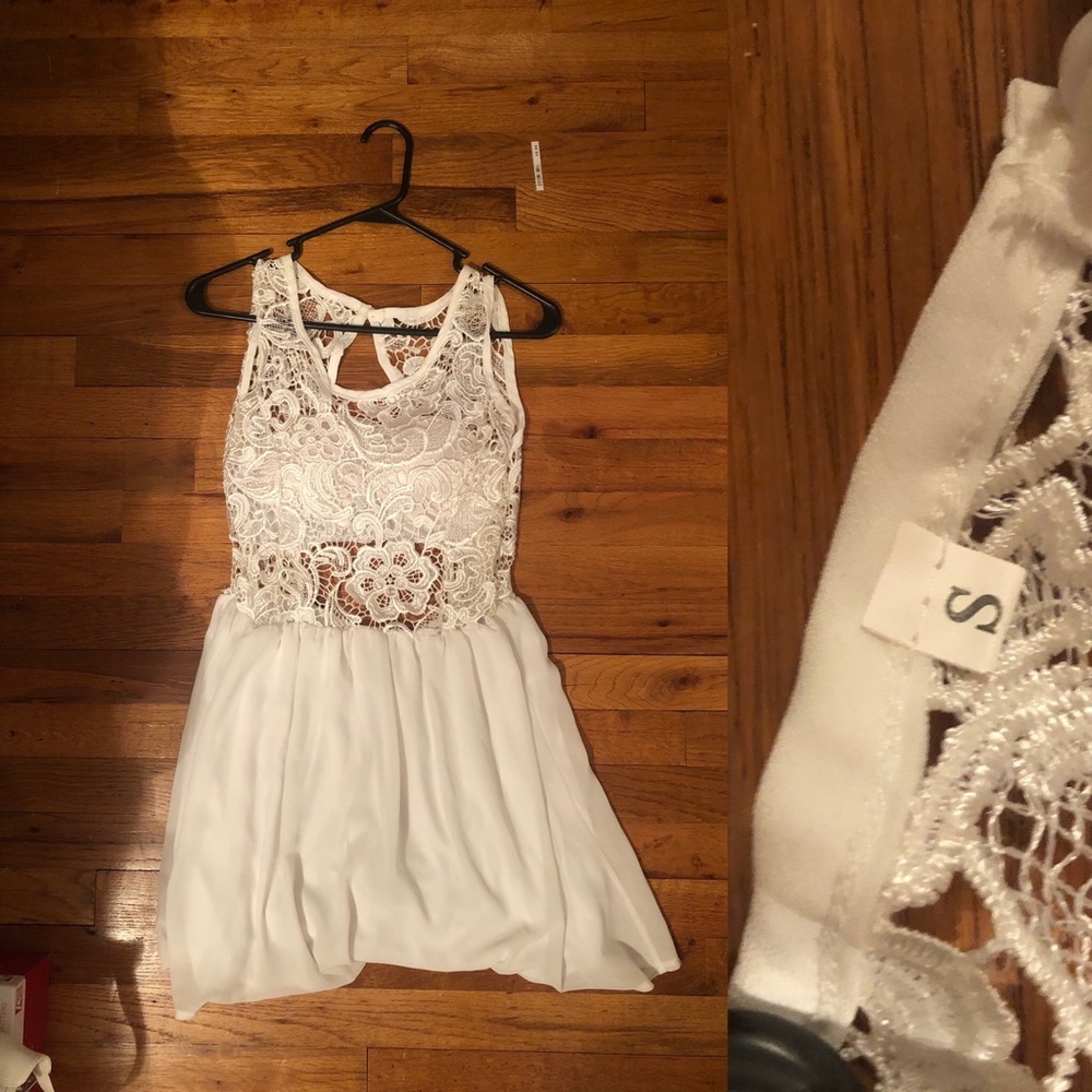 White dress